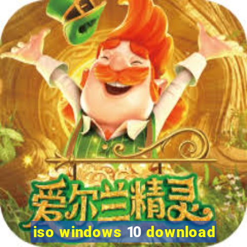 iso windows 10 download